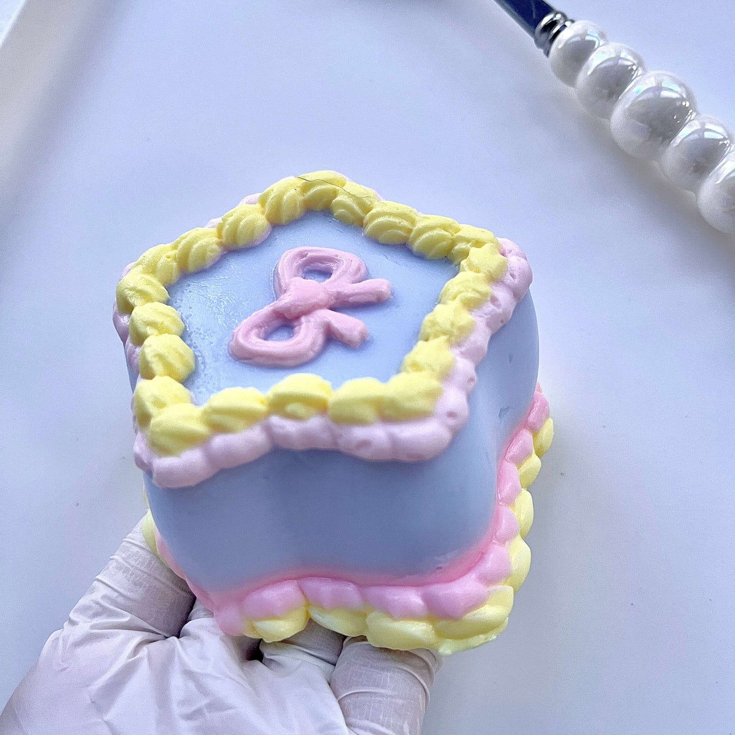 Big Birthday Cake Taba Squishy Hand-made Squishy Pretty Squishy