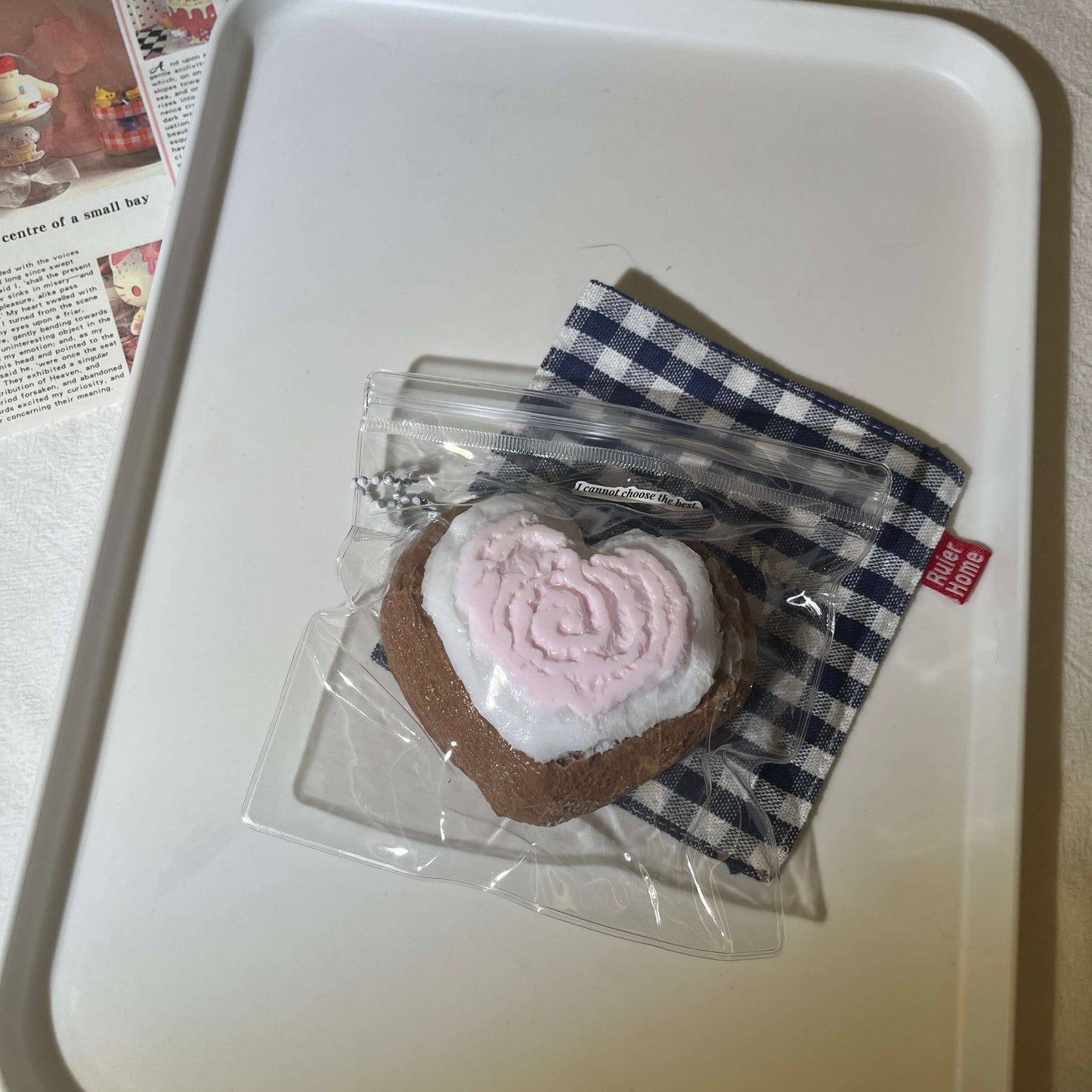 Heart Cake Taba Squishy Hand-made Squishy Pretty Squishy