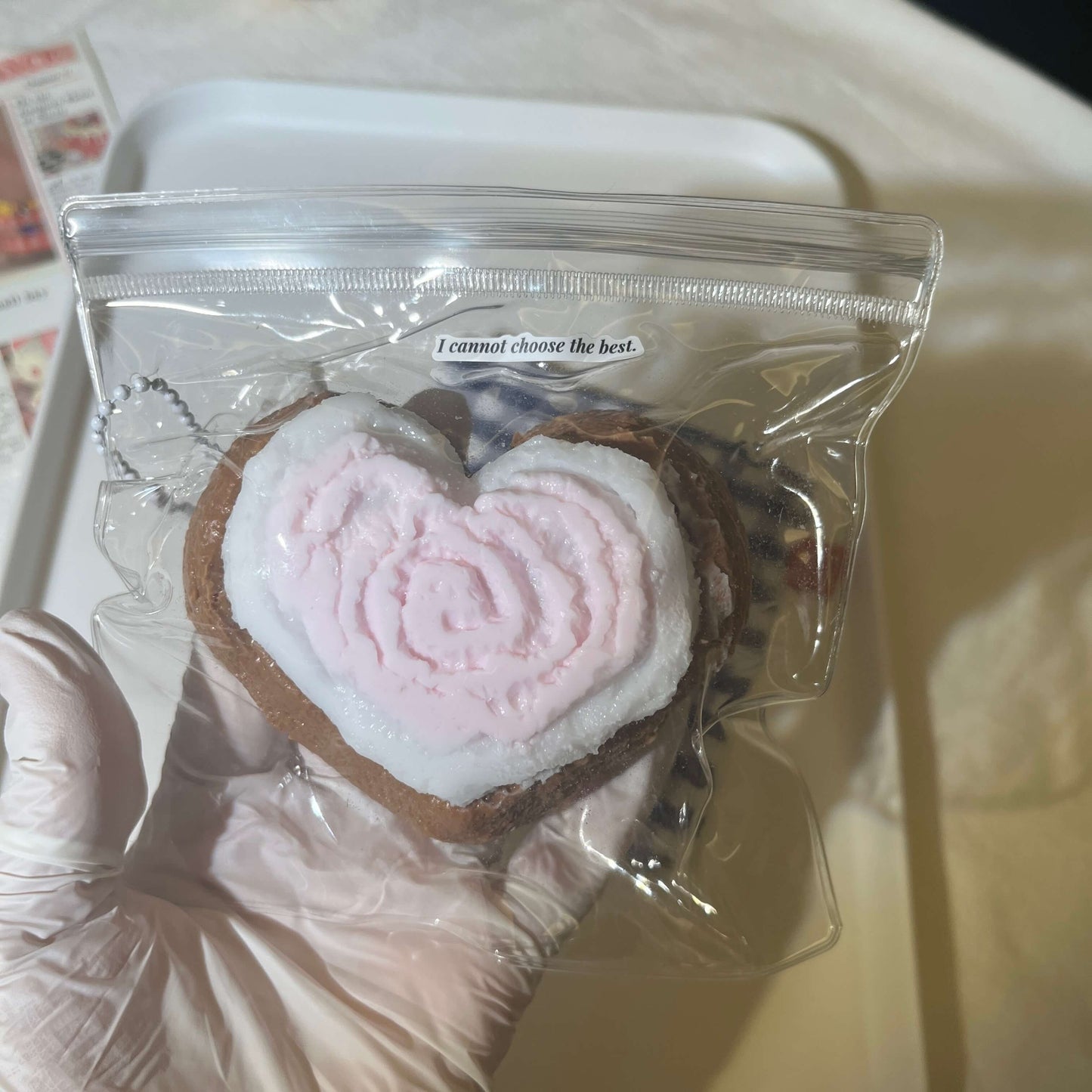 Heart Cake Taba Squishy Hand-made Squishy Pretty Squishy