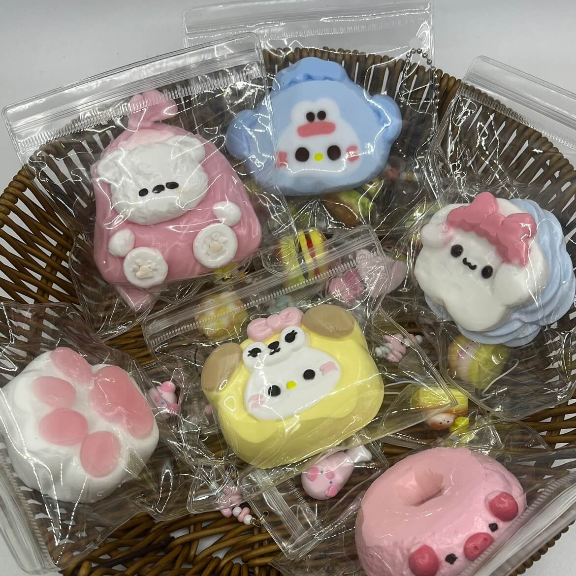 Big Flash Sale! Blind Box of 4 taba squishy ONLY 35$! All of the taba squishy in our store!