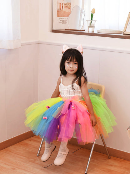 Little Designer: DIY Sewing Kit for Girls - Fun Craft Project with Colorful Tulle & Cute Charms