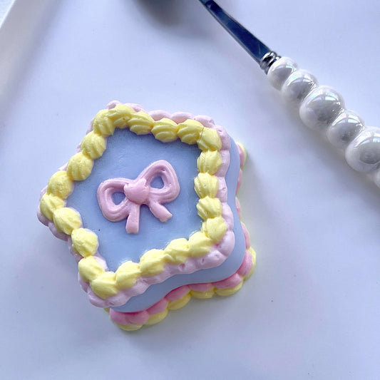 Big Birthday Cake Taba Squishy Hand-made Squishy Pretty Squishy