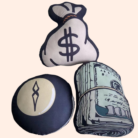 Dollar Money Plush Pillow  – PP Cotton Plush Quirky Product Wacky Funny Gift