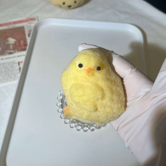 Flocked Chicken Taba Squishy Hand-made Squishy Pretty Squishy