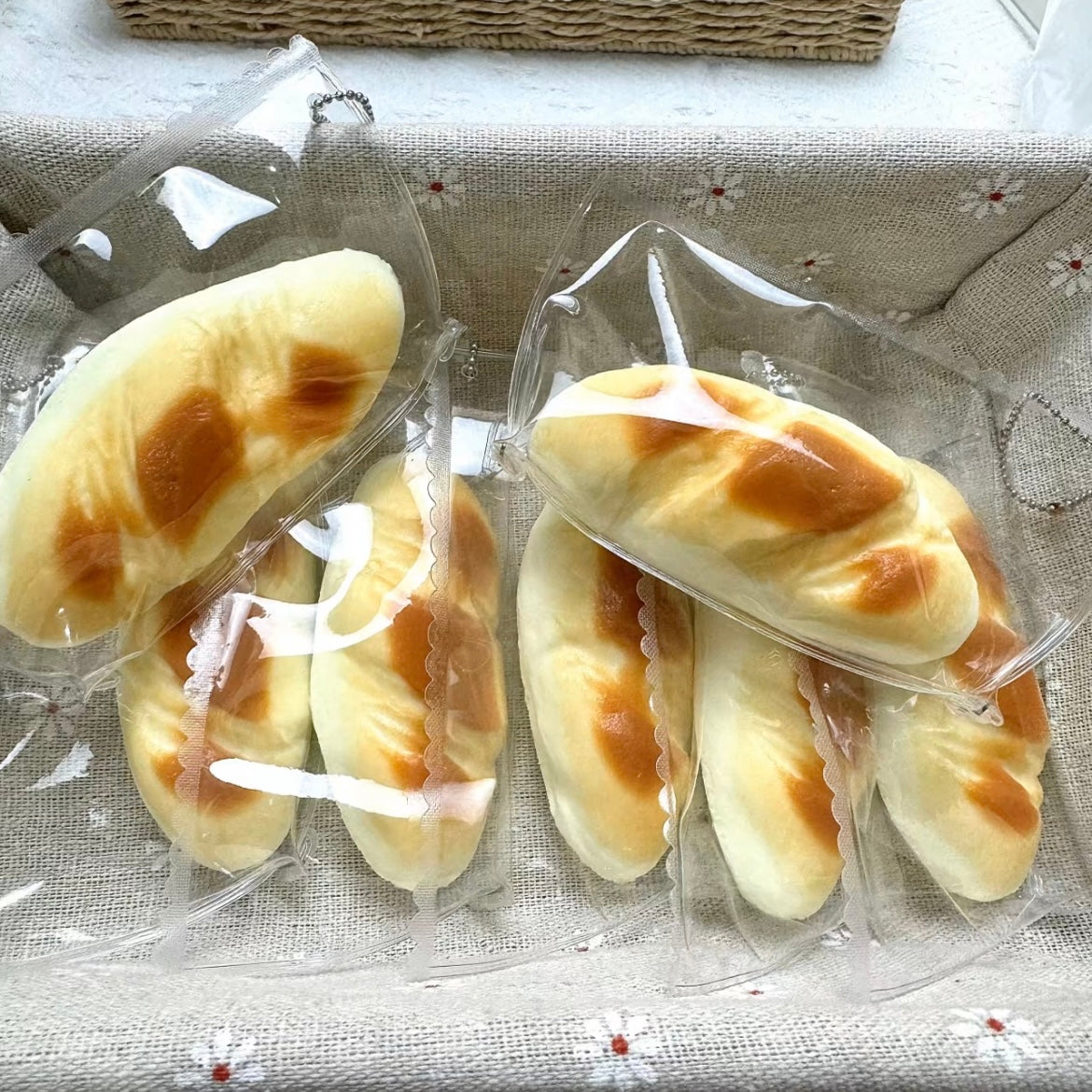French Baguette Taba Squishy Hand-made Squishy Cute Food Squishy