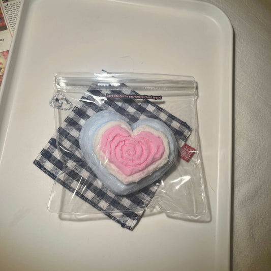 Heart Cake Taba Squishy Hand-made Squishy Pretty Squishy
