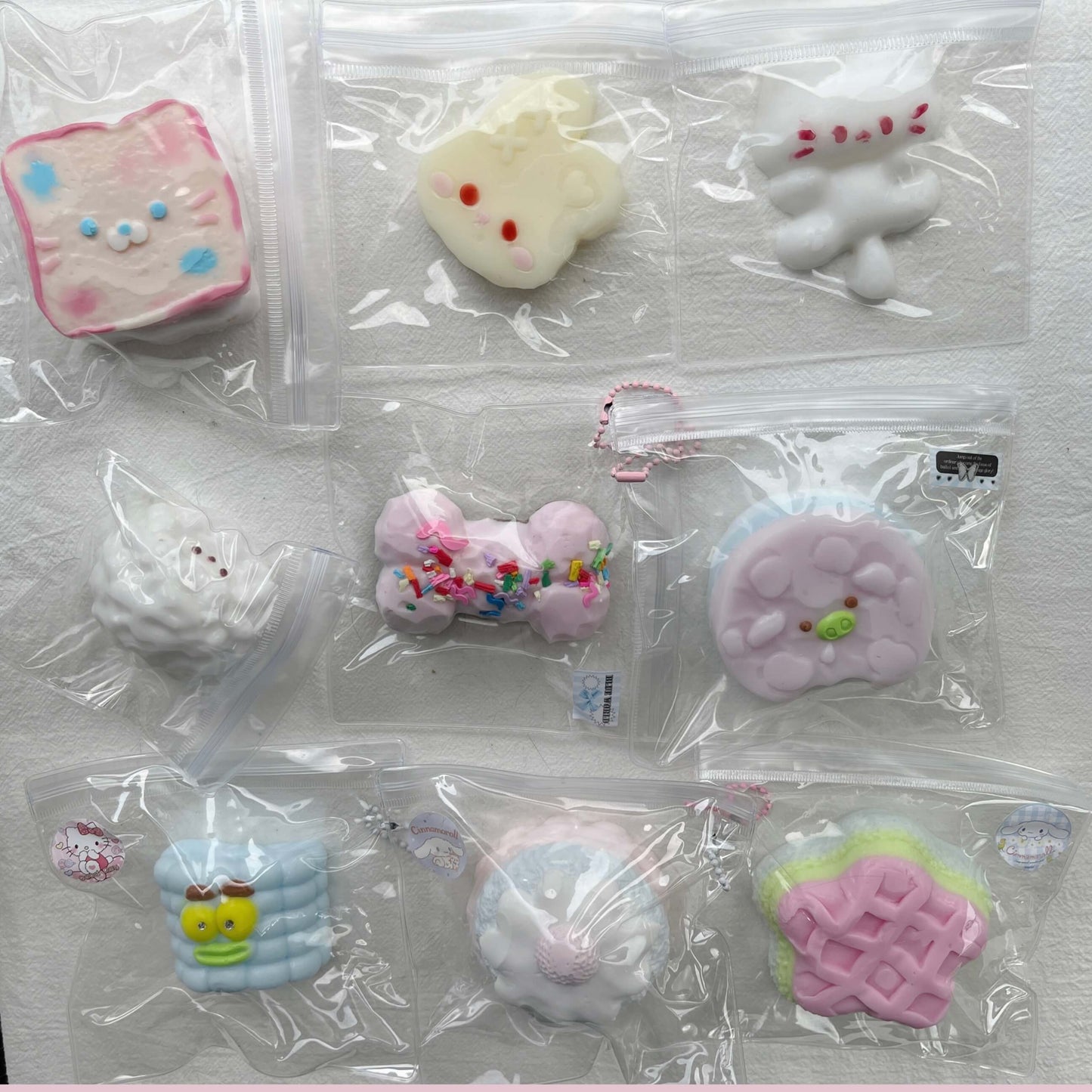 Big Flash Sale! Blind Box of 4 taba squishy ONLY 35$! All of the taba squishy in our store!
