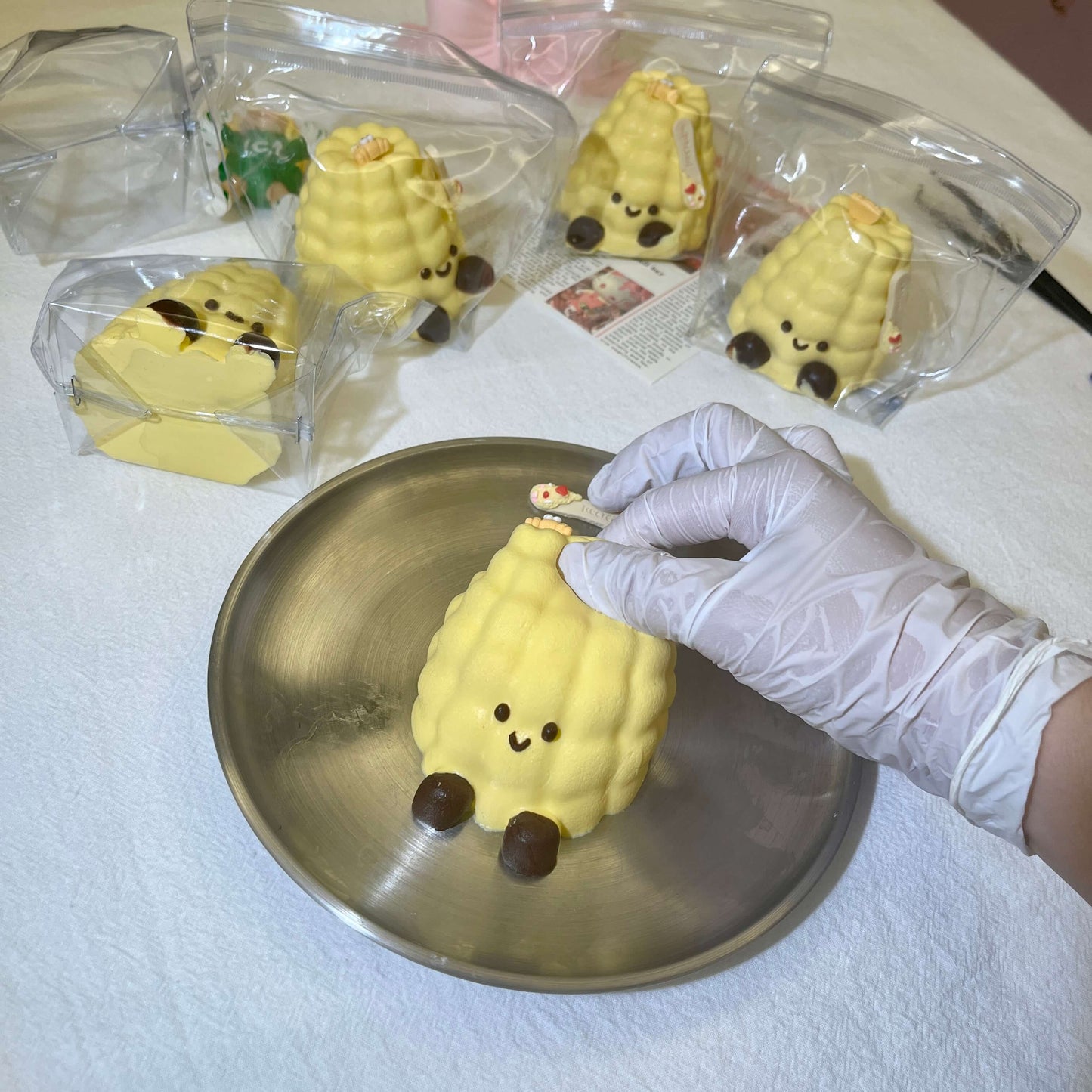 Corn Baby Jellycat Corn Taba Squishy Hand-made Squishy Pretty Squishy