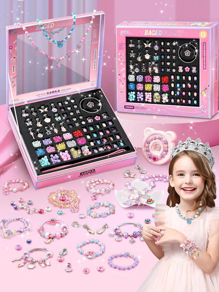 Little Designer: DIY Jewelry & Nail Art Kit Gift Box