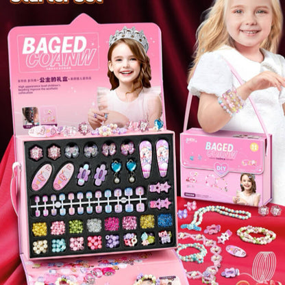 Little Designer: DIY Jewelry & Nail Art Kit Gift Box