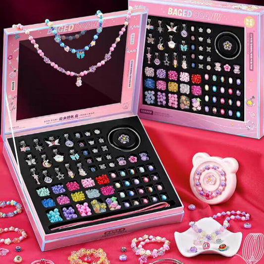 Little Designer: DIY Jewelry & Nail Art Kit Gift Box