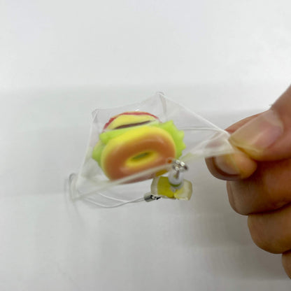 Mini Burger Taba Squishy Hand-made Squishy Cute Squishy