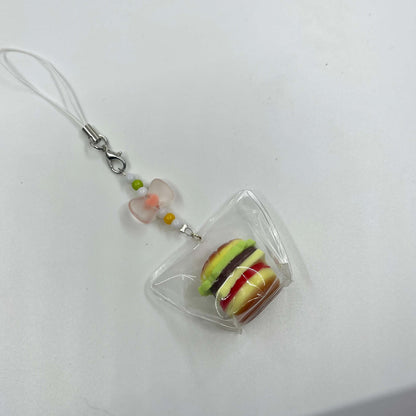 Mini Burger Taba Squishy Hand-made Squishy Cute Squishy