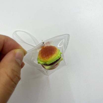 Mini Burger Taba Squishy Hand-made Squishy Cute Squishy