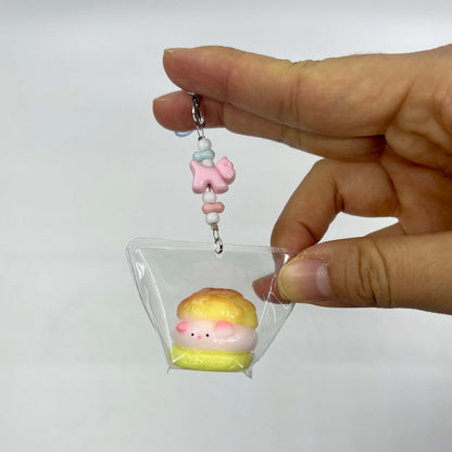 Mini Burger Taba Squishy Hand-made Squishy Cute Squishy