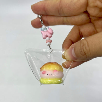 Mini Burger Taba Squishy Hand-made Squishy Cute Squishy