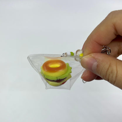 Mini Burger Taba Squishy Hand-made Squishy Cute Squishy