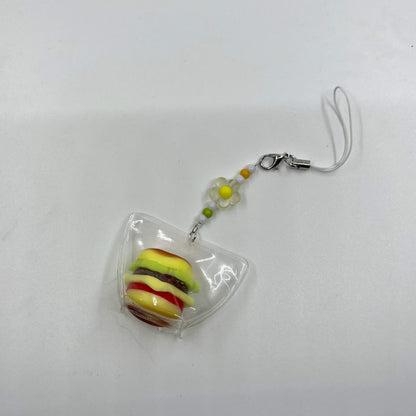 Mini Burger Taba Squishy Hand-made Squishy Cute Squishy