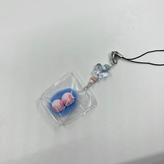 Mini Piggy Tanghulu Taba Squishy Drumstick Hand-made Squishy Cute Squishy