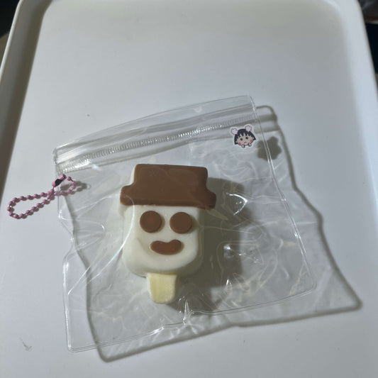 Snowman Icecream Taba Squishy Hand-made Squishy Pretty Squishy