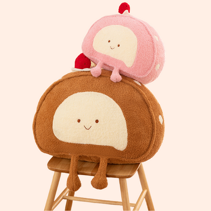 Swiss Roll Cake Plush  – PP Cotton Plush