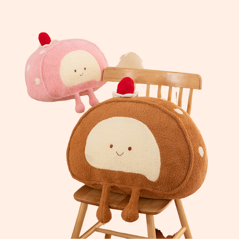 Swiss Roll Cake Plush  – PP Cotton Plush