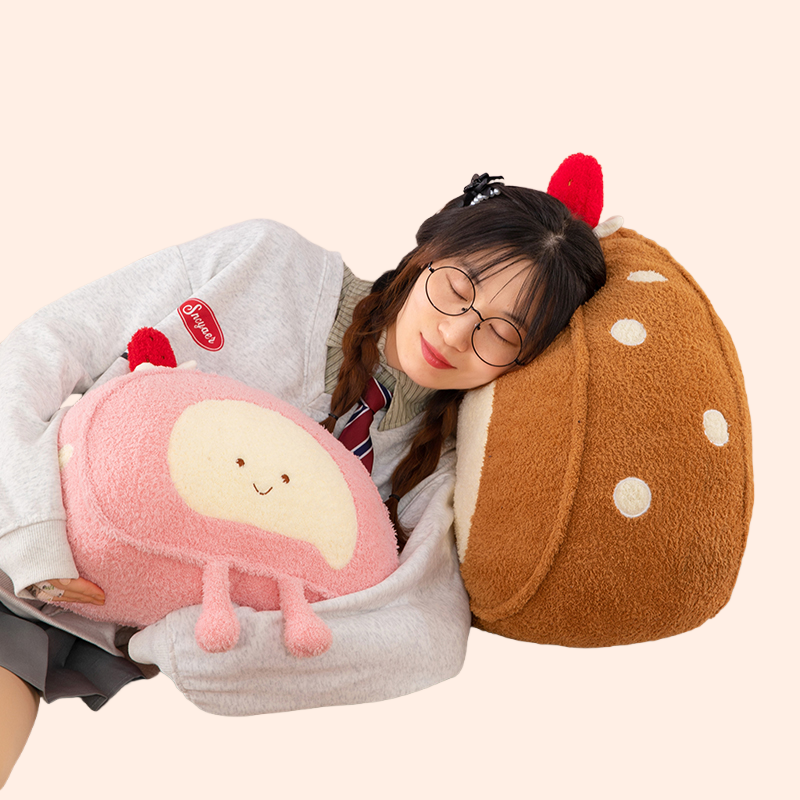 Swiss Roll Cake Plush  – PP Cotton Plush