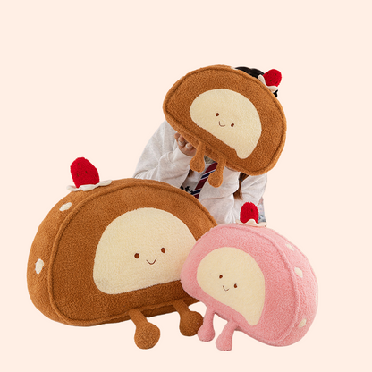 Swiss Roll Cake Plush  – PP Cotton Plush